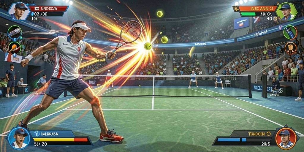 Menampilkan gameplay yang seru dan adiktif.