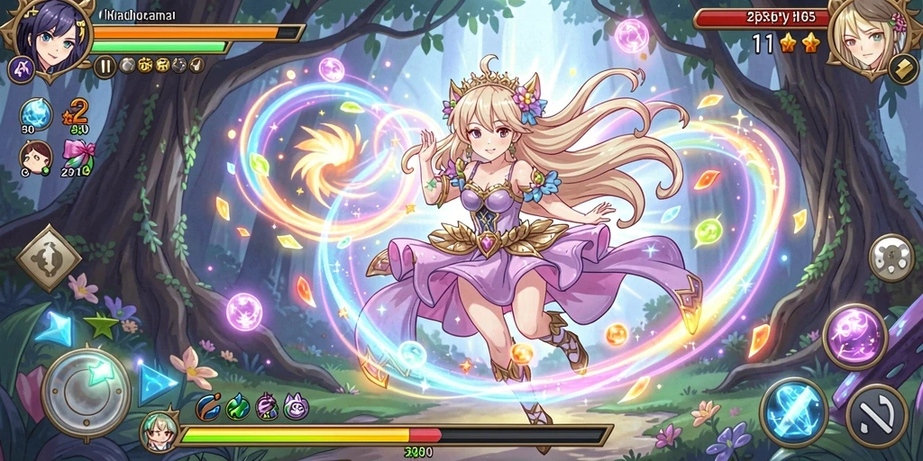 Tampilan atraktif dari permainan slot yang tersedia.
