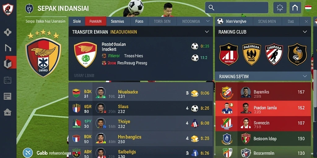 Tampilan utama aplikasi dengan menu yang jelas.