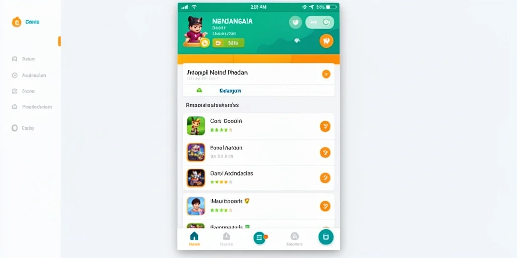 Tampilan antarmuka yang mudah digunakan.
