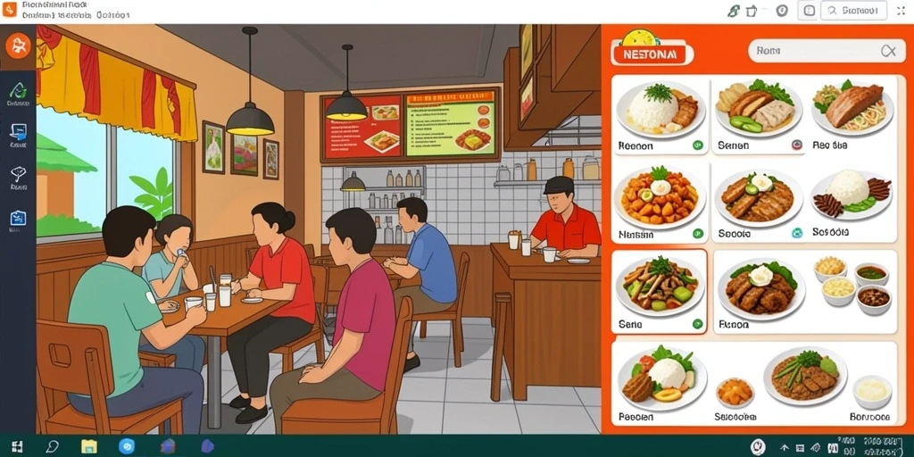Tampilan antarmuka yang menarik dan mudah digunakan.