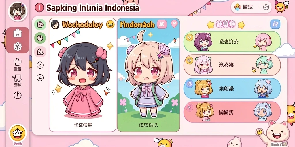 Tampilan menarik dari permainan slot yang tersedia.