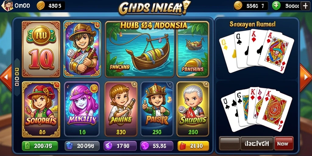Tampilan utama game FA99 yang menarik.