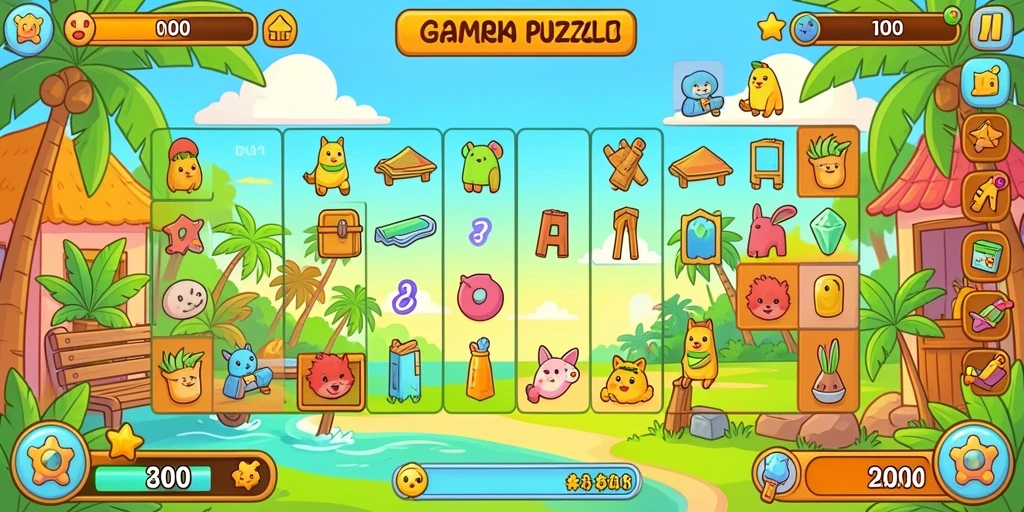 Tampilan layar utama INDESLOT303 yang colorful.