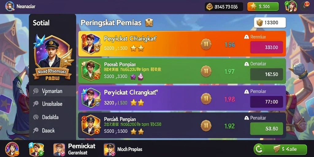 Tampilan antarmuka yang menarik dan ramah pengguna.