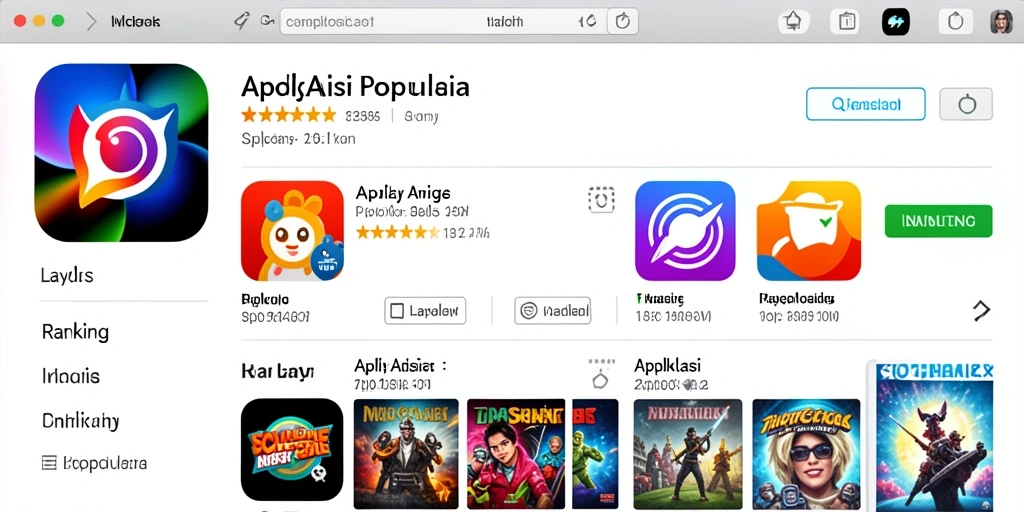 Tampilan antarmuka yang user-friendly.