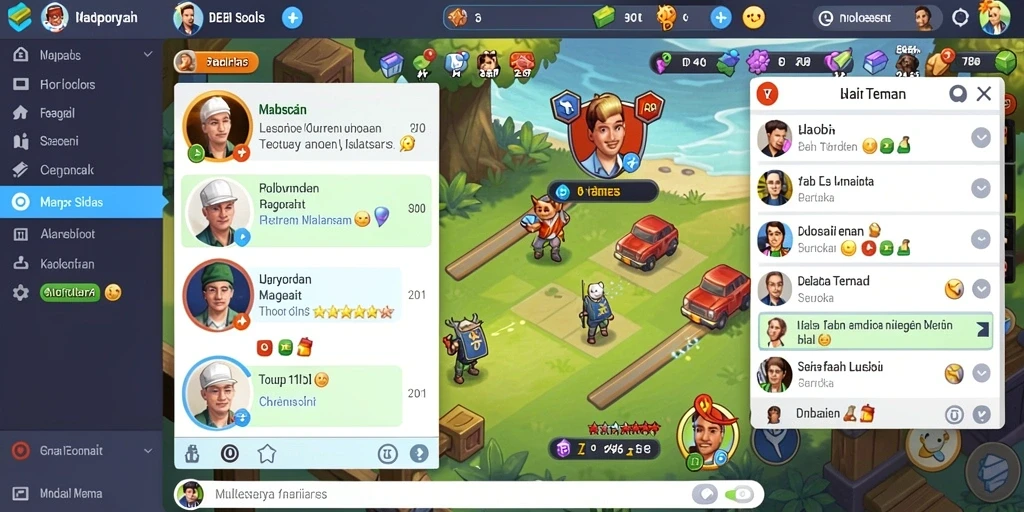 Tampilan antarmuka yang user-friendly untuk semua usia.