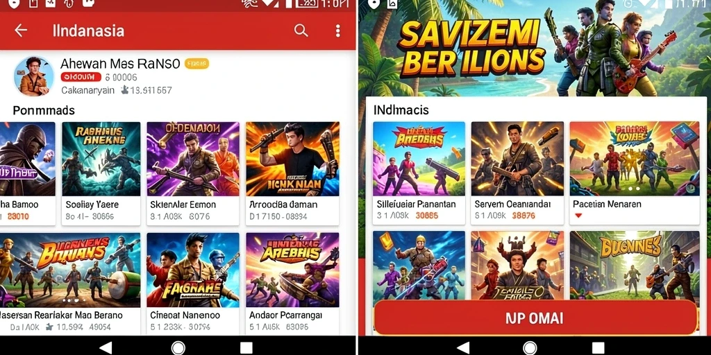 Screenshot menunjukkan karakter utama menjelajahi hutan.