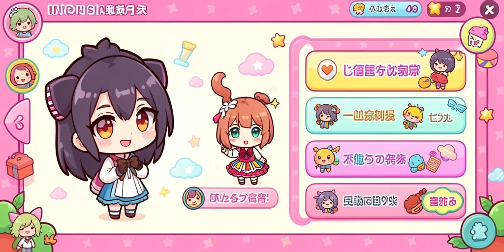 Screenshot menampilkan tampilan awal game dengan grafis yang cerah.