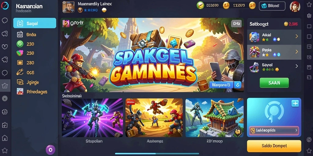 Tampilan utama aplikasi SS88BET yang menarik dan informatif.