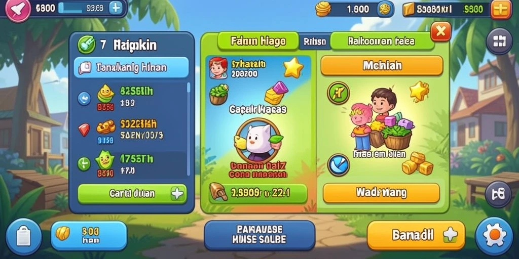 Tampilan antarmuka yang menarik dan mudah digunakan.