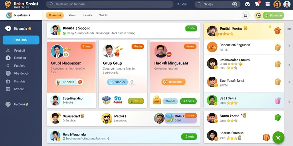 Tampilan awal permainan yang menarik.